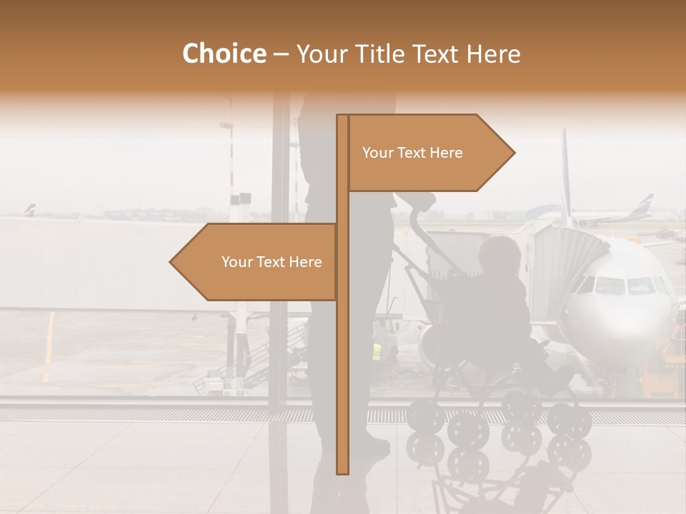 Lounge Passenger Travel PowerPoint Template