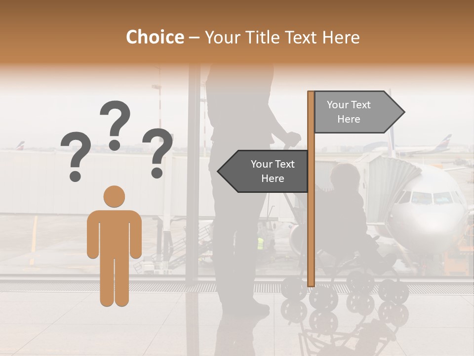 Lounge Passenger Travel PowerPoint Template