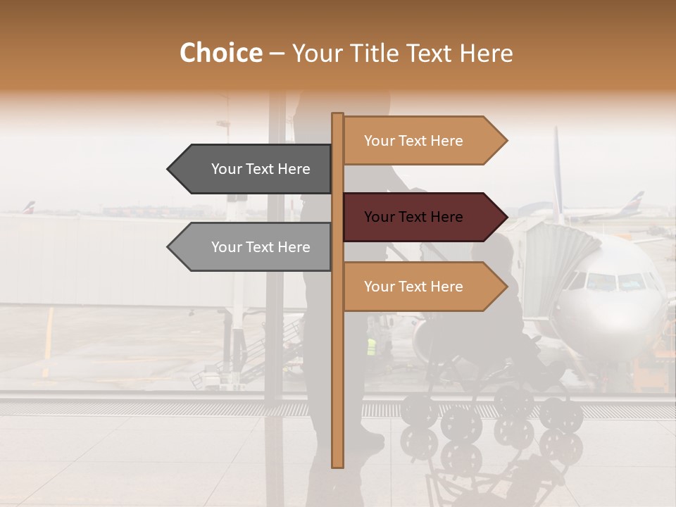 Lounge Passenger Travel PowerPoint Template