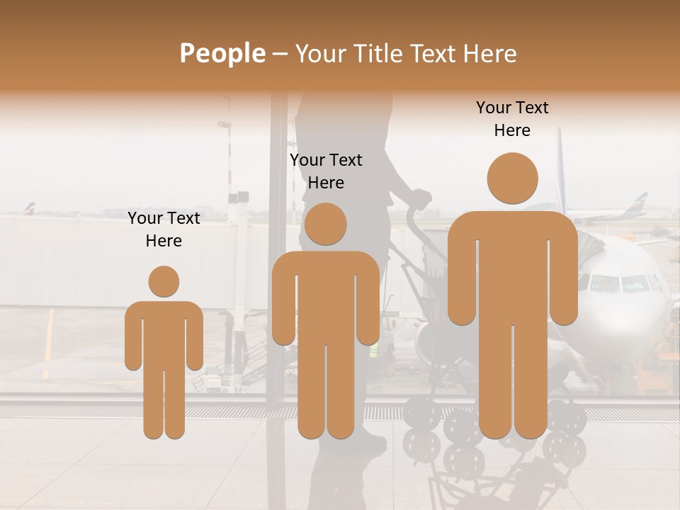 Lounge Passenger Travel PowerPoint Template