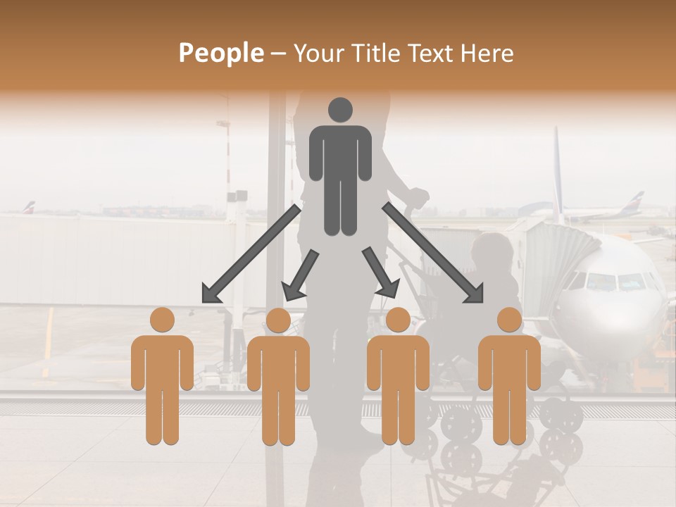 Lounge Passenger Travel PowerPoint Template
