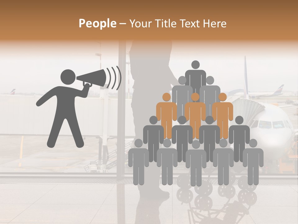 Lounge Passenger Travel PowerPoint Template