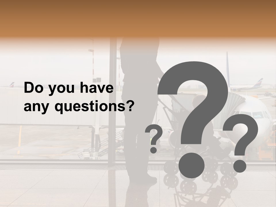 Lounge Passenger Travel PowerPoint Template