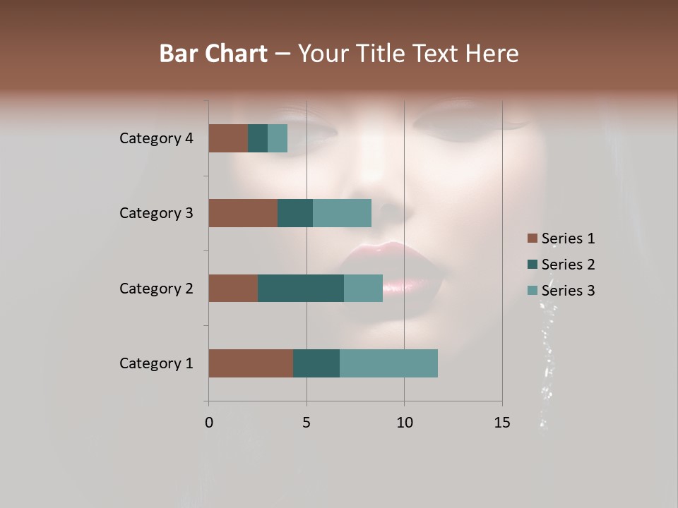 Eyes Curly Dark PowerPoint Template