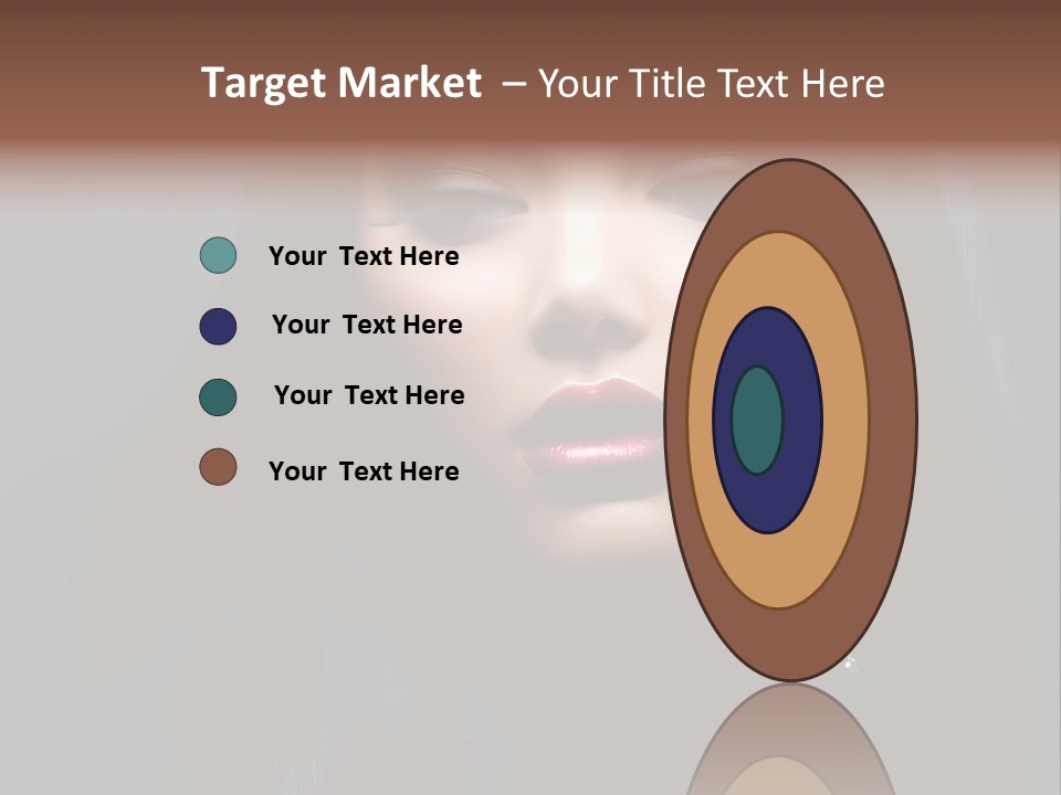 Eyes Curly Dark PowerPoint Template