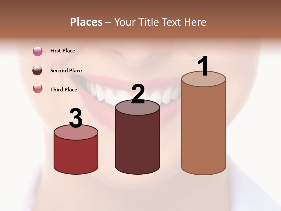 Cosmetics Woman Lips PowerPoint Template