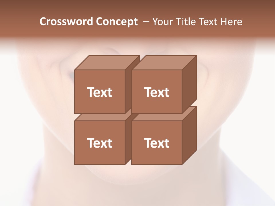 Cosmetics Woman Lips PowerPoint Template