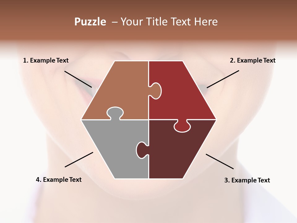 Cosmetics Woman Lips PowerPoint Template