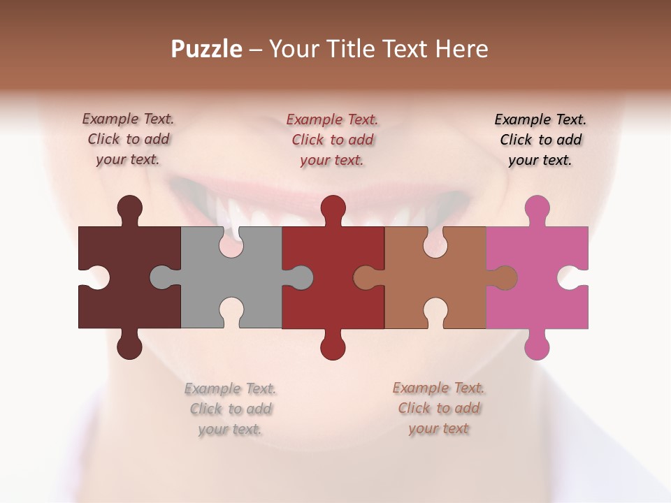 Cosmetics Woman Lips PowerPoint Template