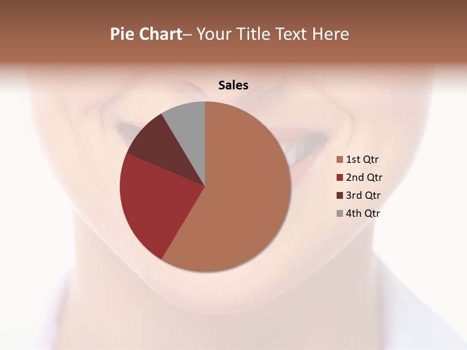 Cosmetics Woman Lips PowerPoint Template