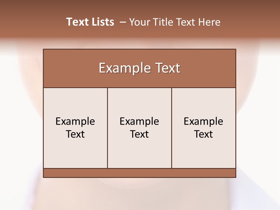 Cosmetics Woman Lips PowerPoint Template