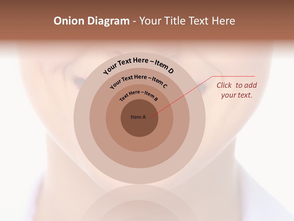 Cosmetics Woman Lips PowerPoint Template