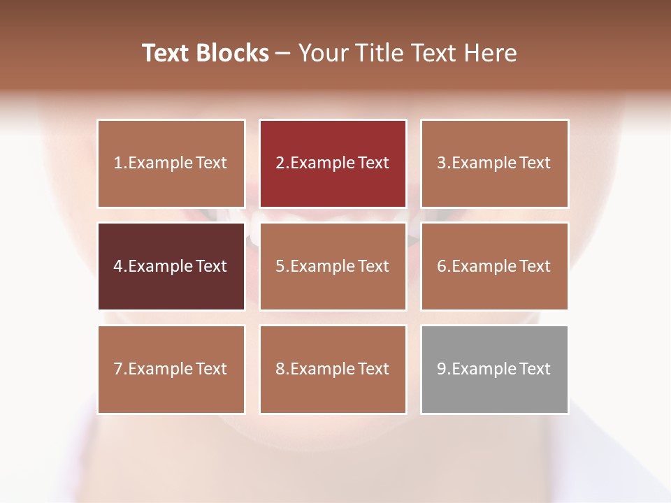 Cosmetics Woman Lips PowerPoint Template