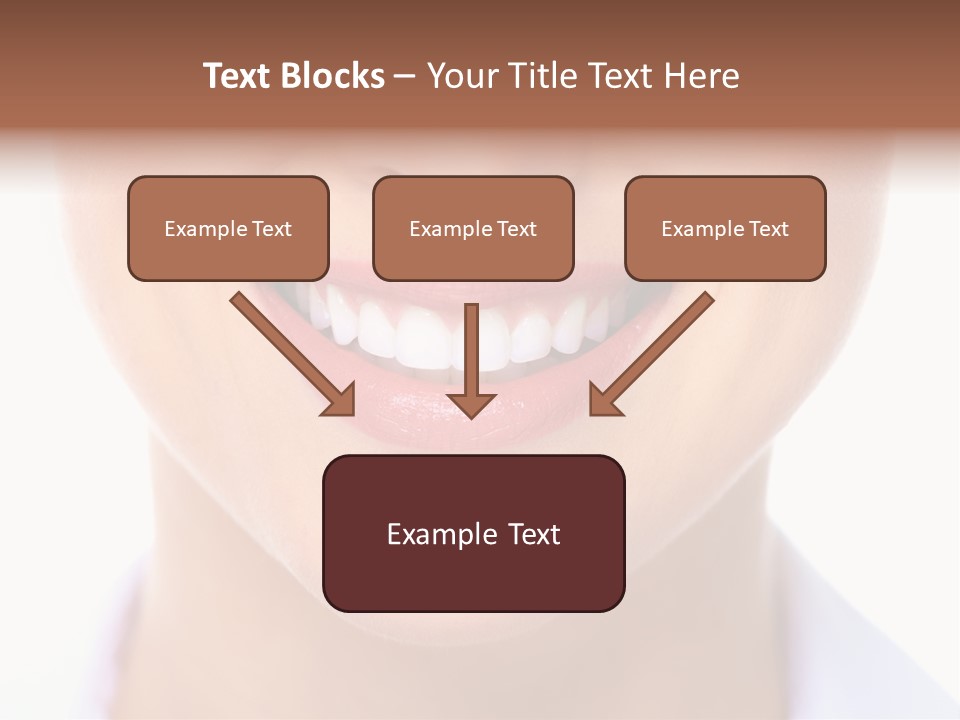 Cosmetics Woman Lips PowerPoint Template