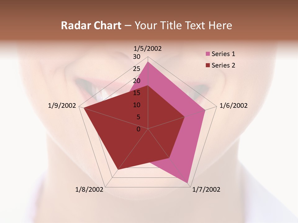 Cosmetics Woman Lips PowerPoint Template