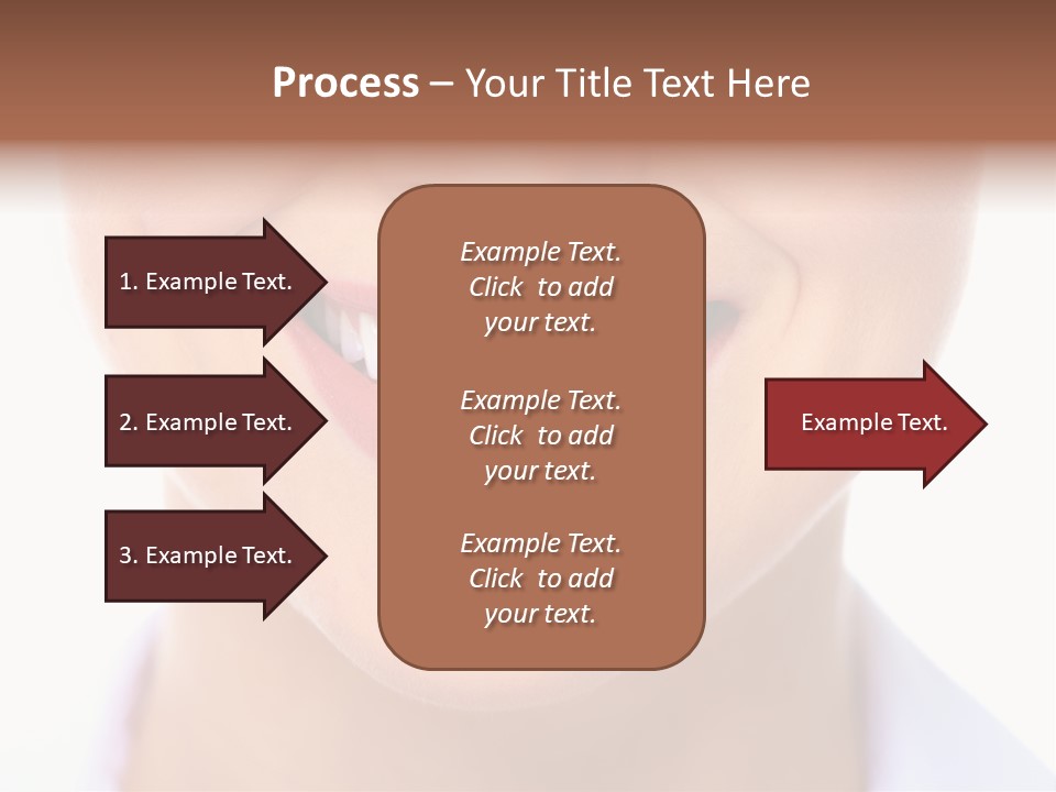 Cosmetics Woman Lips PowerPoint Template