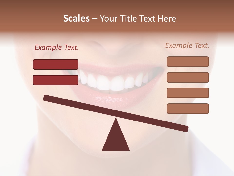 Cosmetics Woman Lips PowerPoint Template