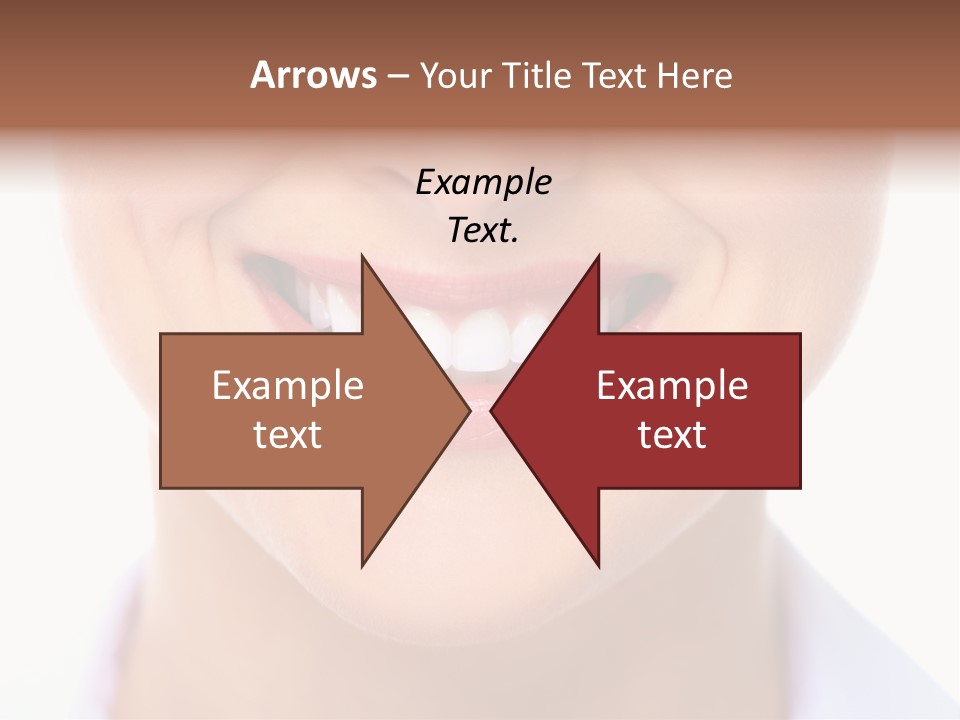 Cosmetics Woman Lips PowerPoint Template