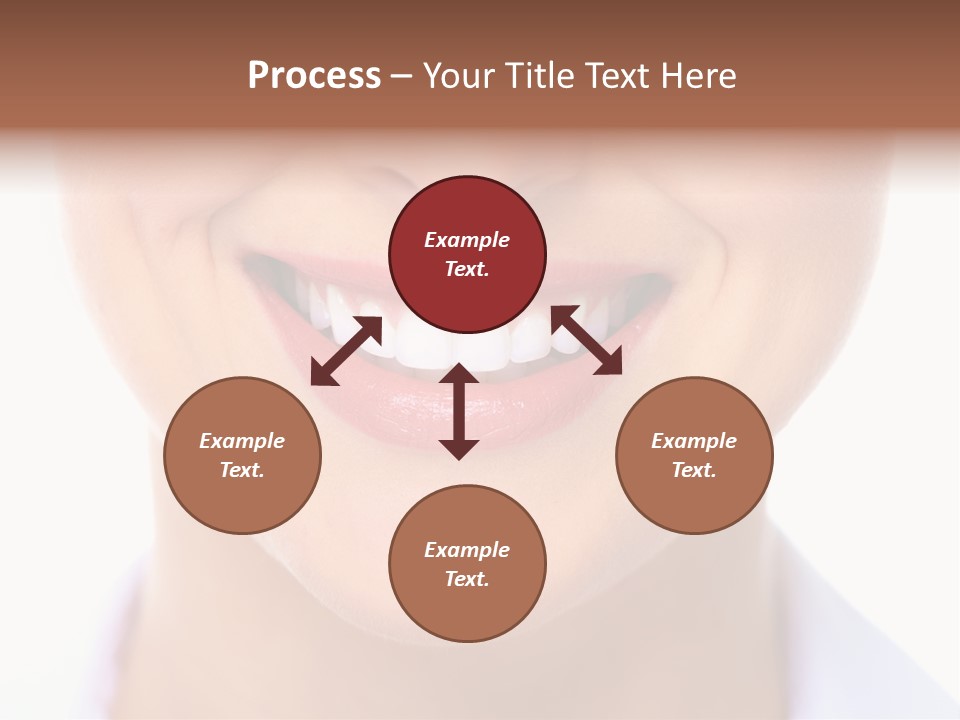 Cosmetics Woman Lips PowerPoint Template