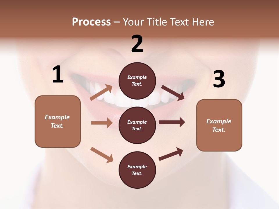 Cosmetics Woman Lips PowerPoint Template