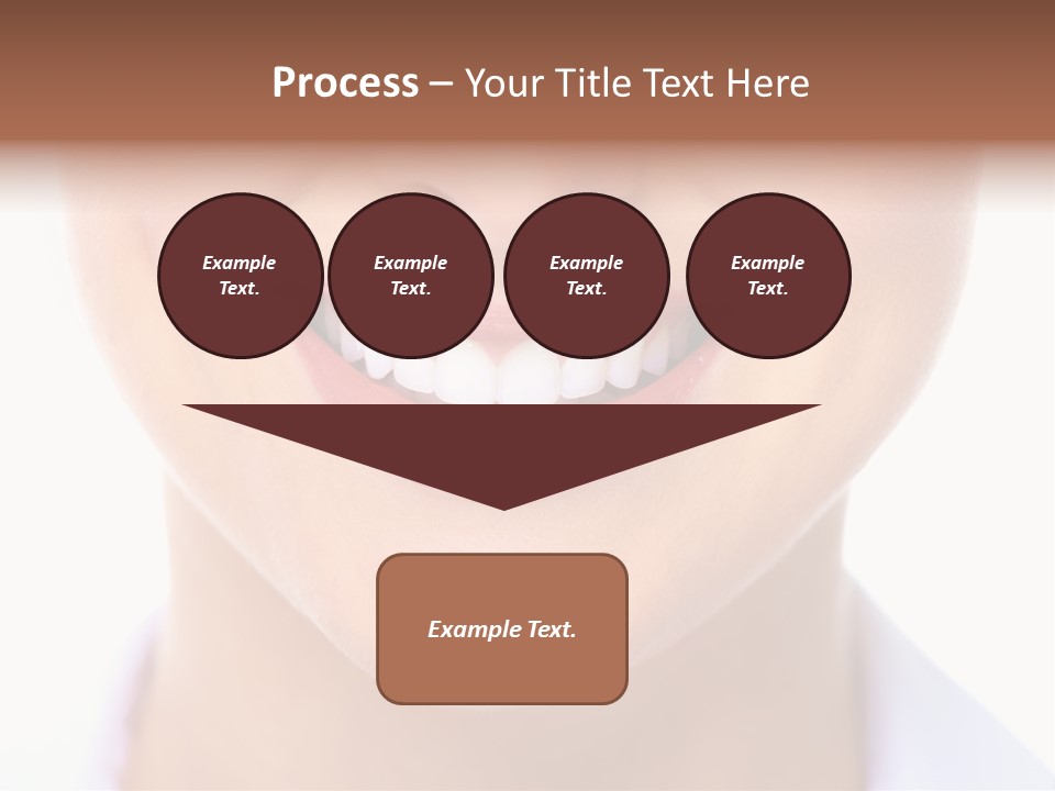 Cosmetics Woman Lips PowerPoint Template