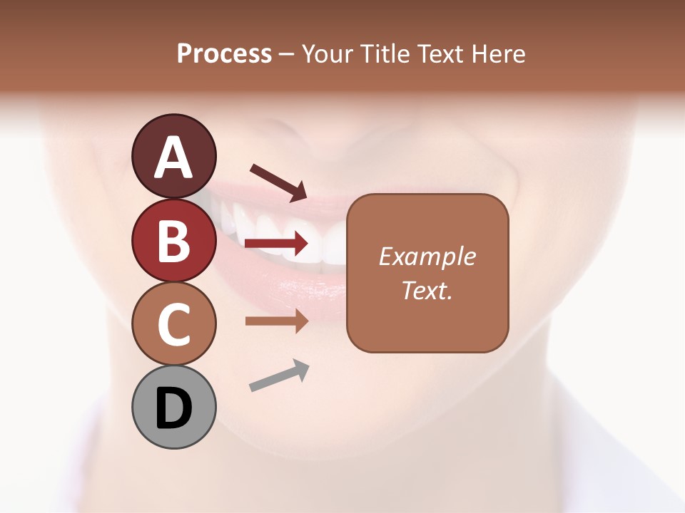 Cosmetics Woman Lips PowerPoint Template
