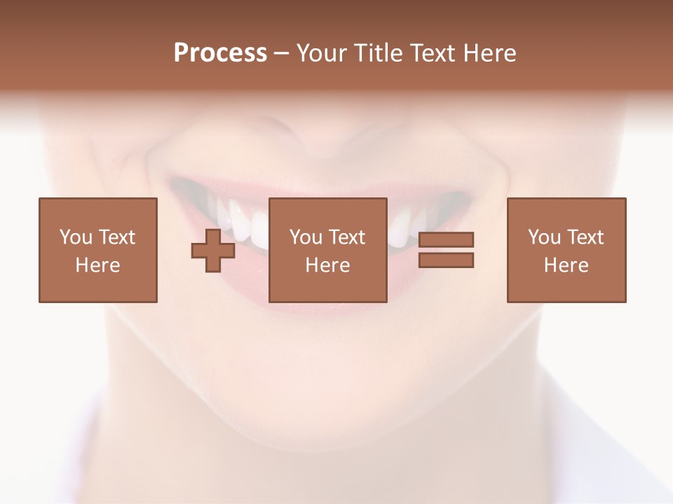 Cosmetics Woman Lips PowerPoint Template