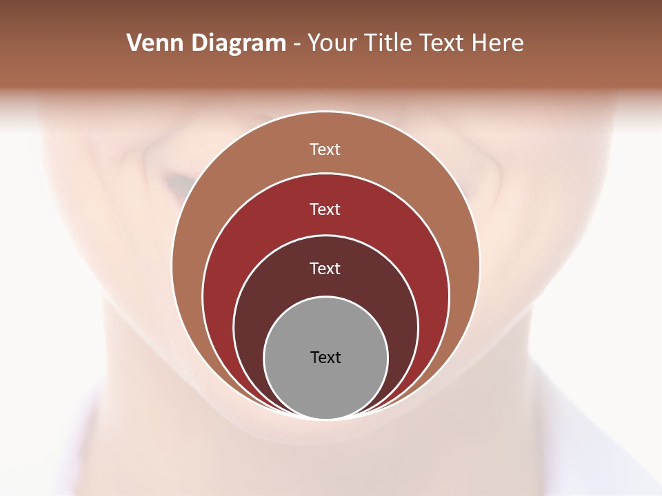 Cosmetics Woman Lips PowerPoint Template