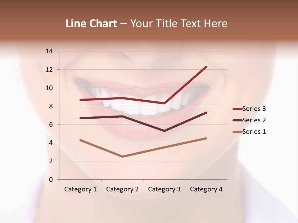 Cosmetics Woman Lips PowerPoint Template