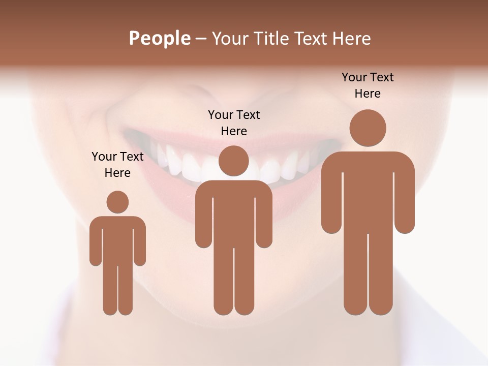 Cosmetics Woman Lips PowerPoint Template