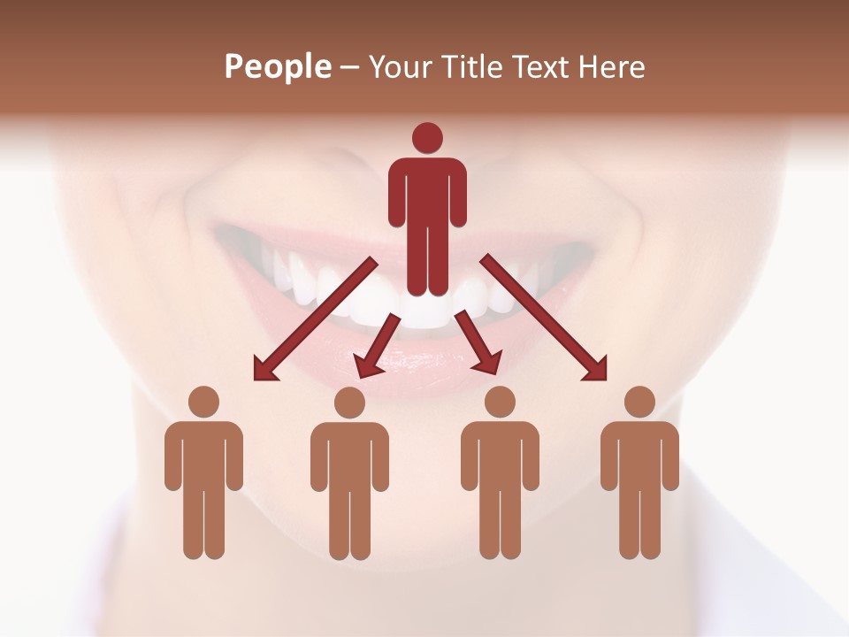 Cosmetics Woman Lips PowerPoint Template