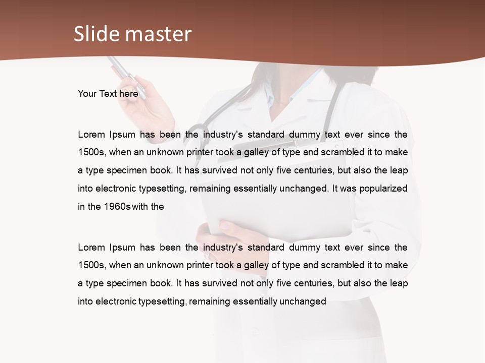 Patient Text Laboratory PowerPoint Template