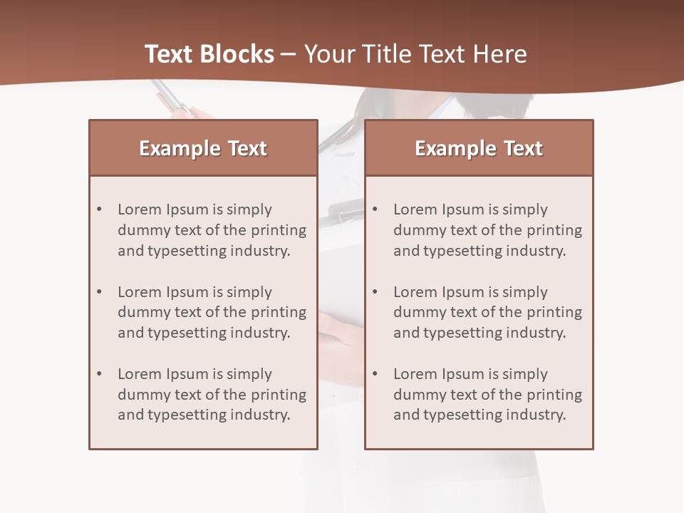 Patient Text Laboratory PowerPoint Template
