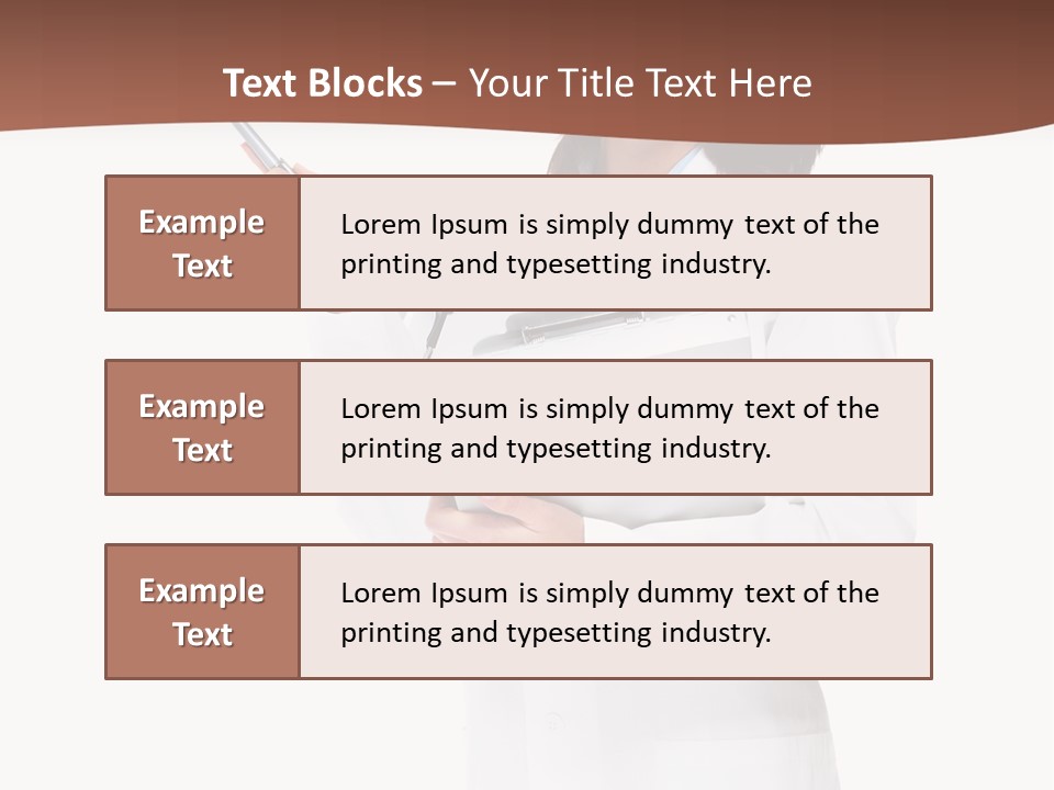 Patient Text Laboratory PowerPoint Template