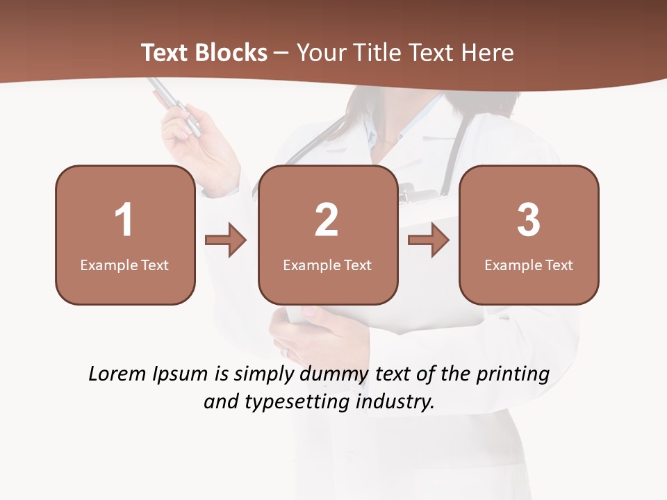 Patient Text Laboratory PowerPoint Template