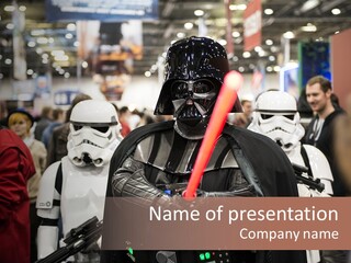 Super Character Comicon PowerPoint Template