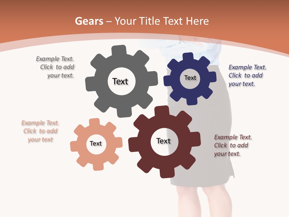Businessperson Company Manager PowerPoint Template
