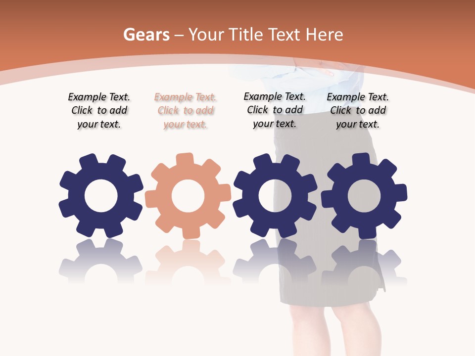 Businessperson Company Manager PowerPoint Template