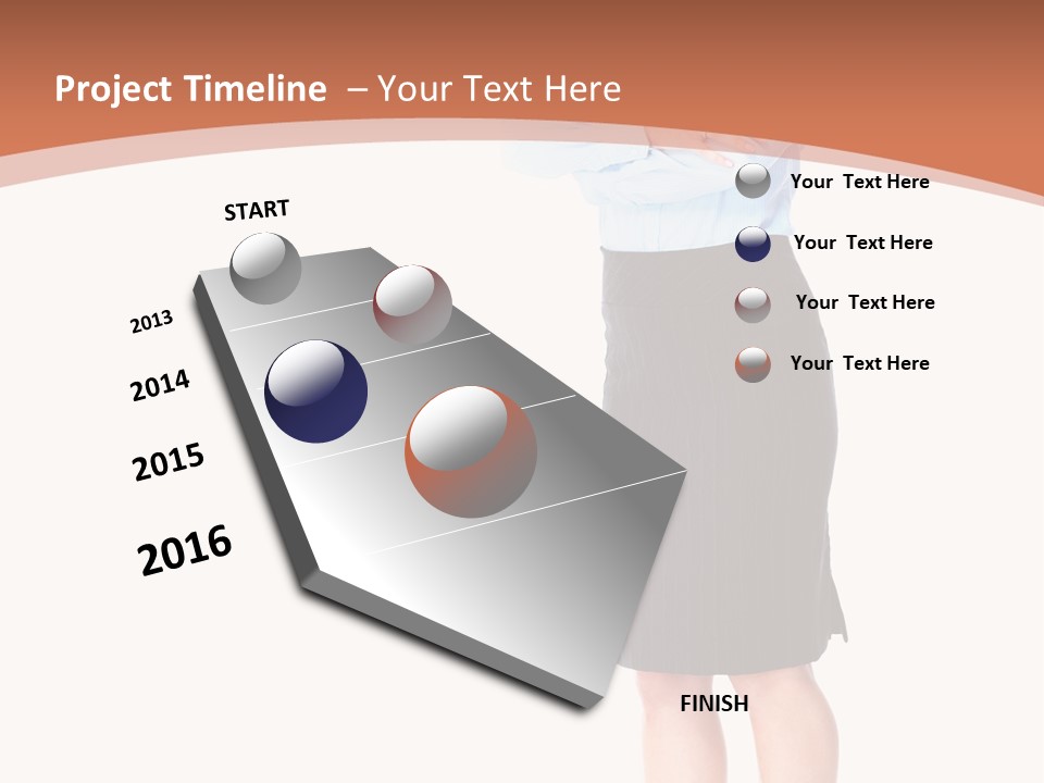 Businessperson Company Manager PowerPoint Template