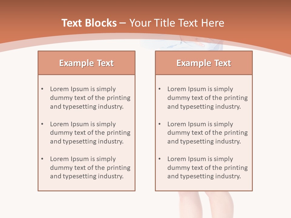 Businessperson Company Manager PowerPoint Template