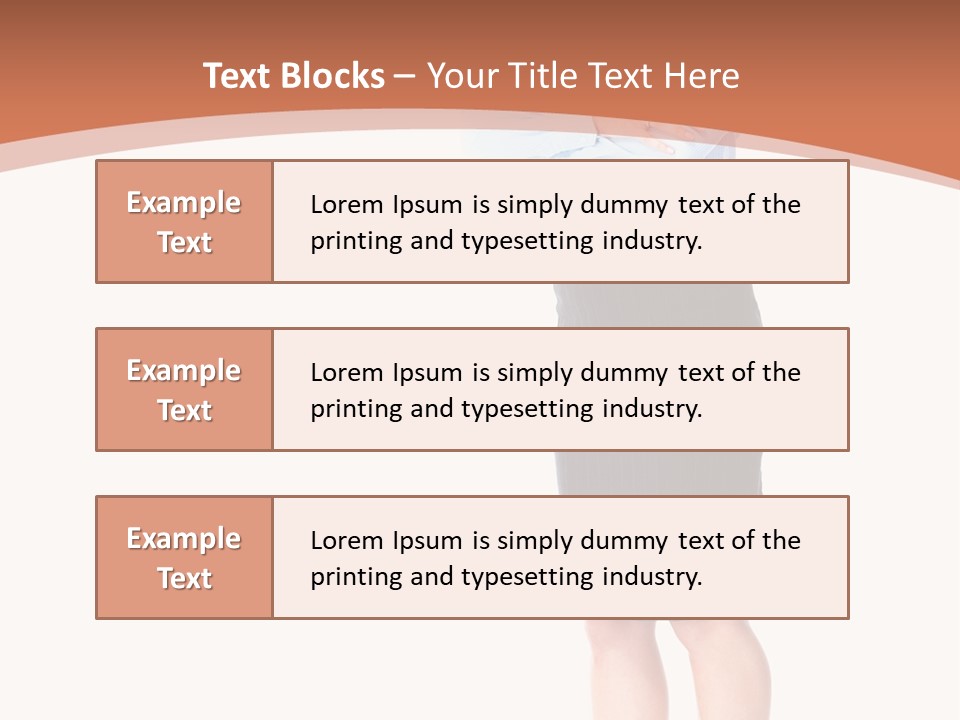 Businessperson Company Manager PowerPoint Template