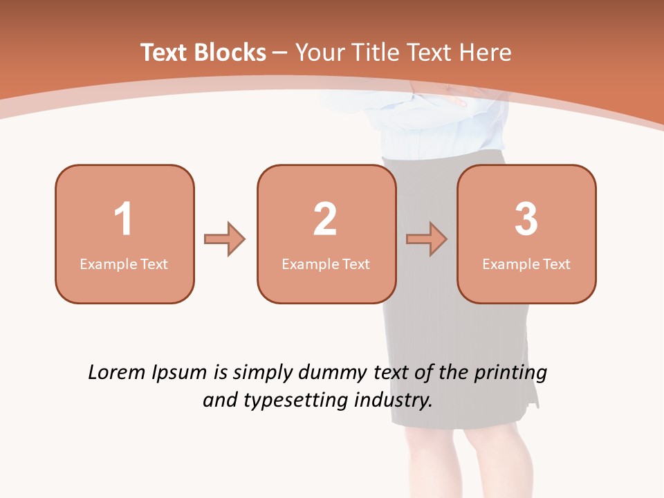 Businessperson Company Manager PowerPoint Template