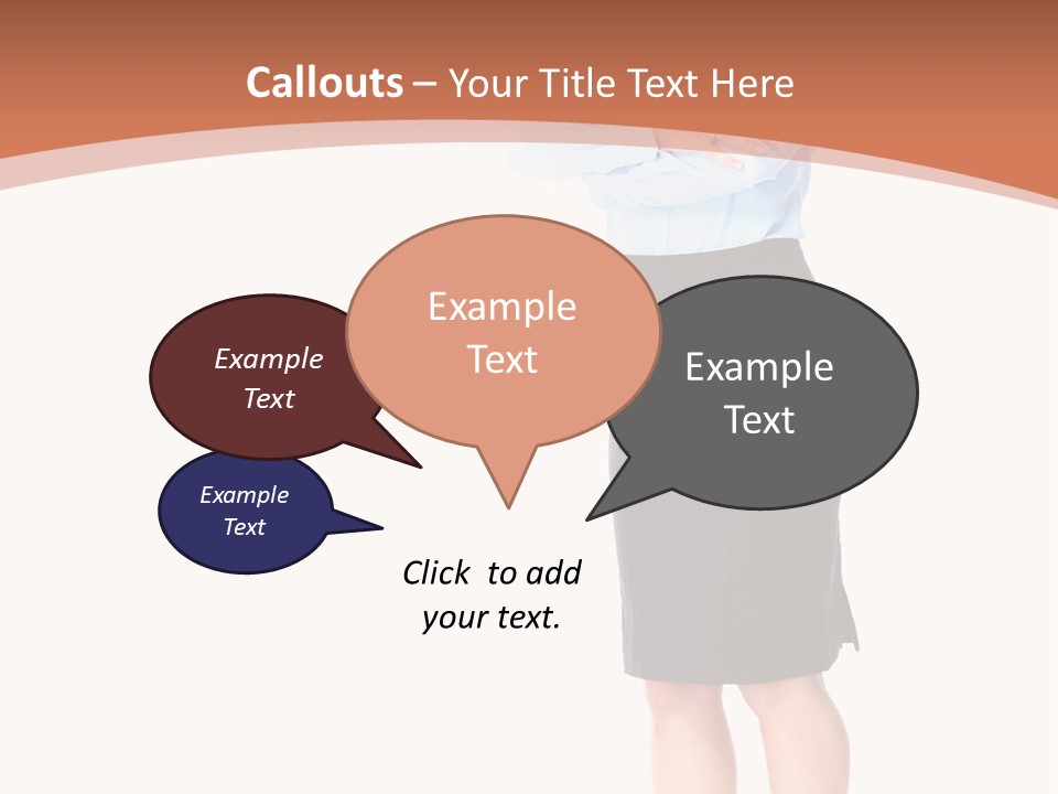 Businessperson Company Manager PowerPoint Template