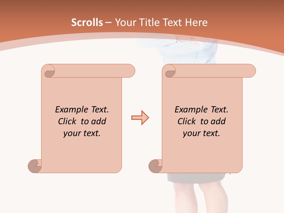 Businessperson Company Manager PowerPoint Template