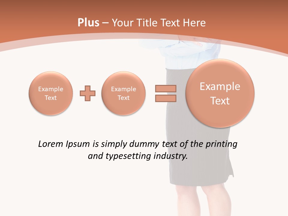 Businessperson Company Manager PowerPoint Template