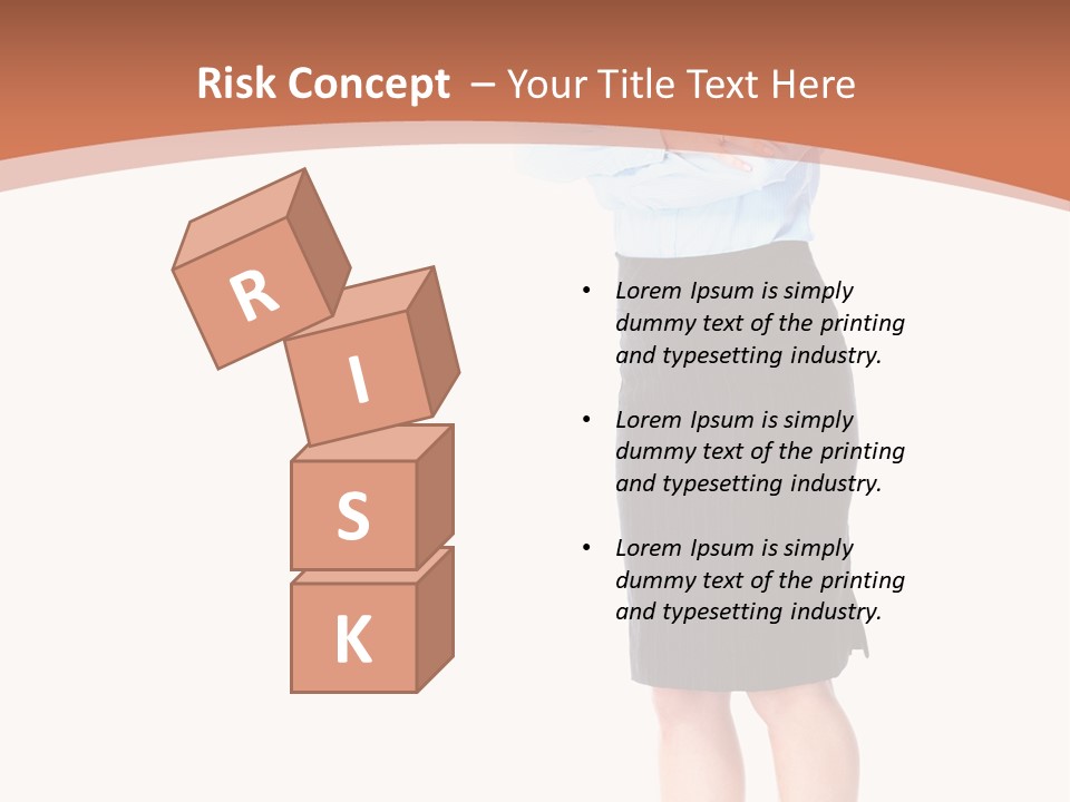 Businessperson Company Manager PowerPoint Template