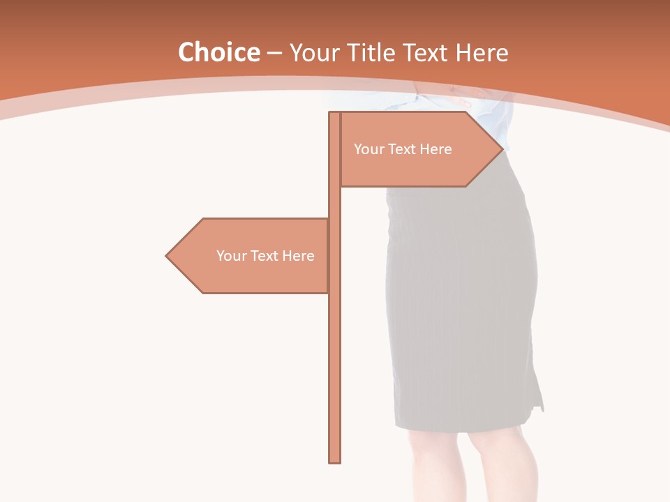 Businessperson Company Manager PowerPoint Template