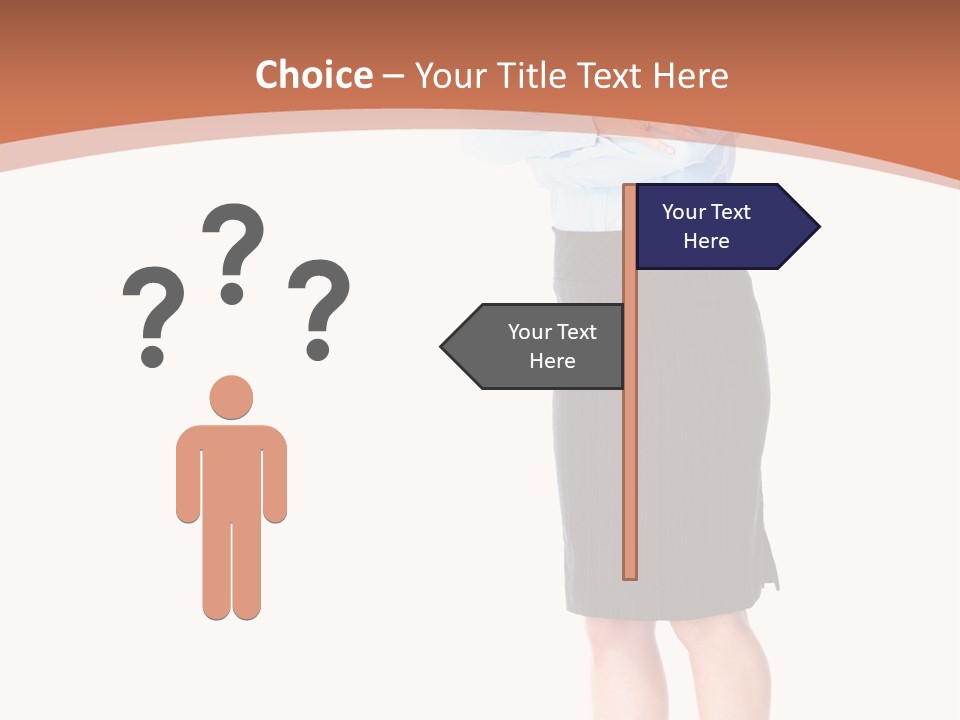 Businessperson Company Manager PowerPoint Template