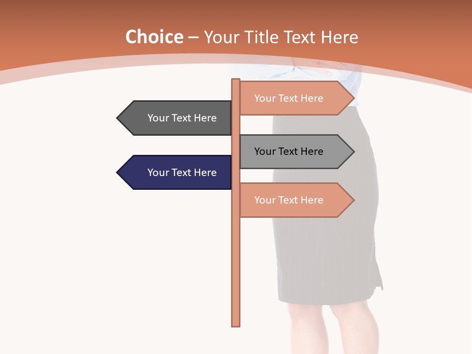 Businessperson Company Manager PowerPoint Template