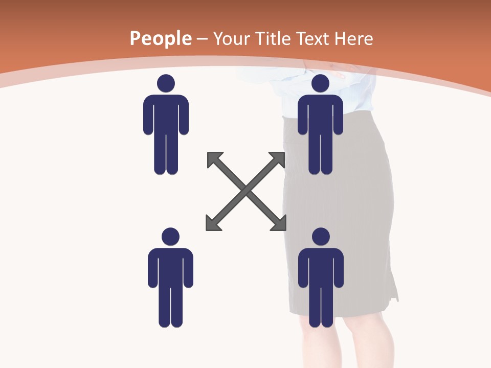 Businessperson Company Manager PowerPoint Template